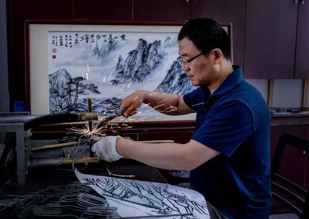 喜报丨老字号引领新风潮芜湖铁画获评特色伴手礼