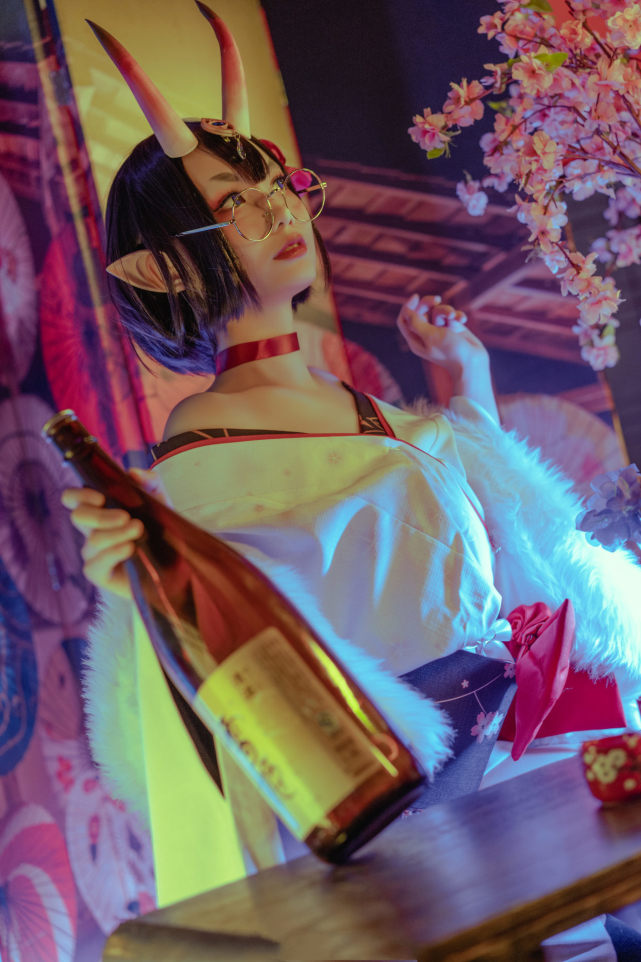 fgo酒吞童子,冬祭礼装cosplay