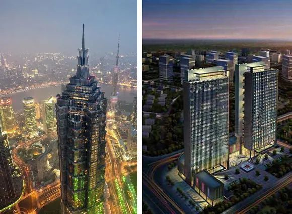 而上海最高楼有600多米,站在上海金茂大厦和站在黄山的天一国际,视野