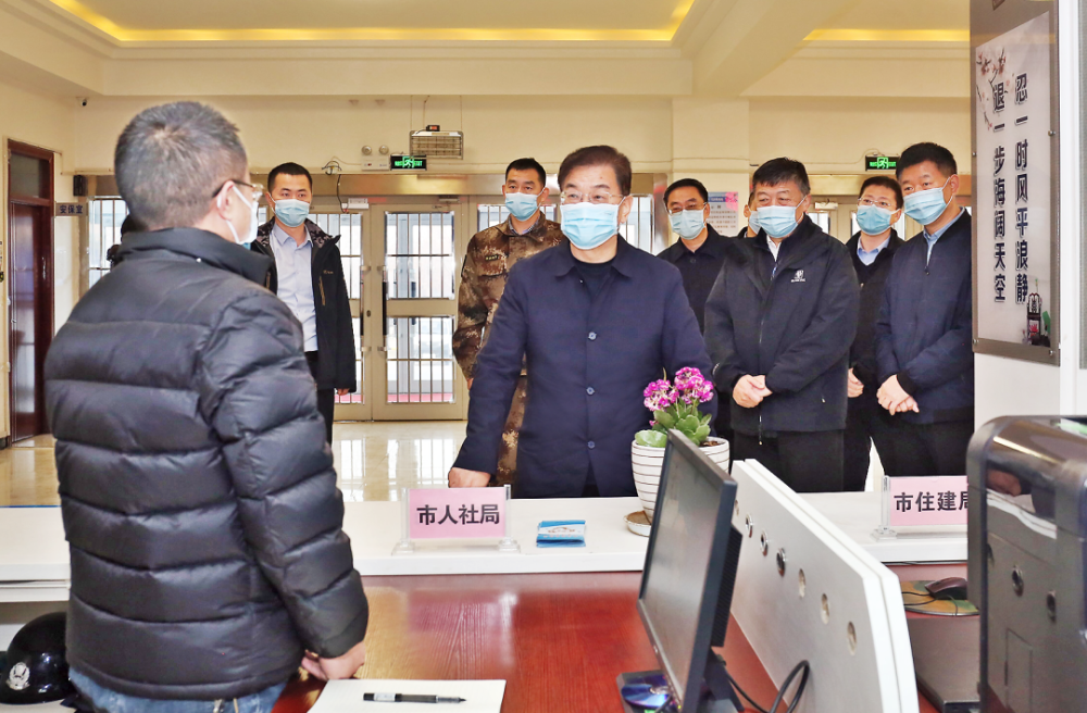 州领导王新革,宋国庆一同调研.