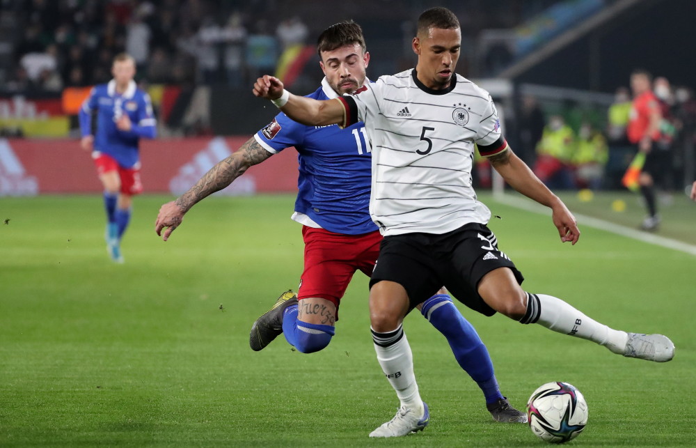 (外代二线)足球——世预赛:德国胜列支敦士登