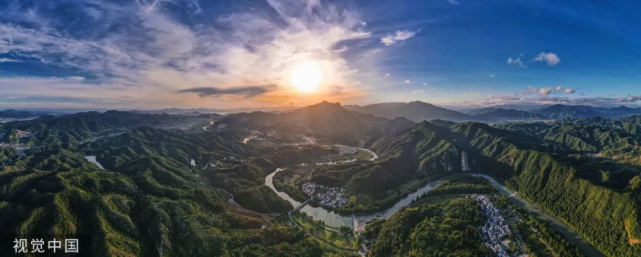 視覺中國鏡頭下的縉雲,山水之間,天賦盛景