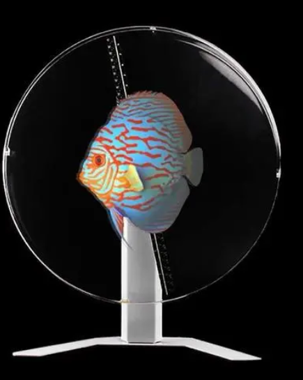 展示裸眼三维效果利器全息风扇_腾讯新闻