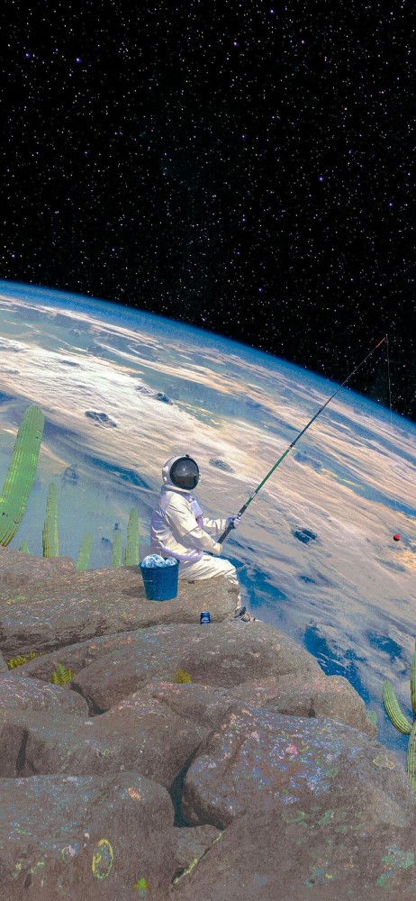 宇航员系列高清手机壁纸