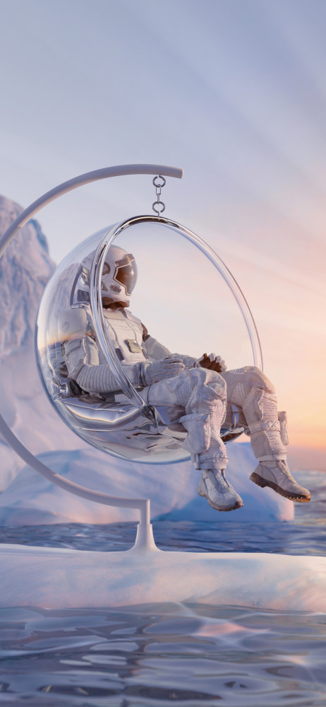 宇航员系列高清手机壁纸