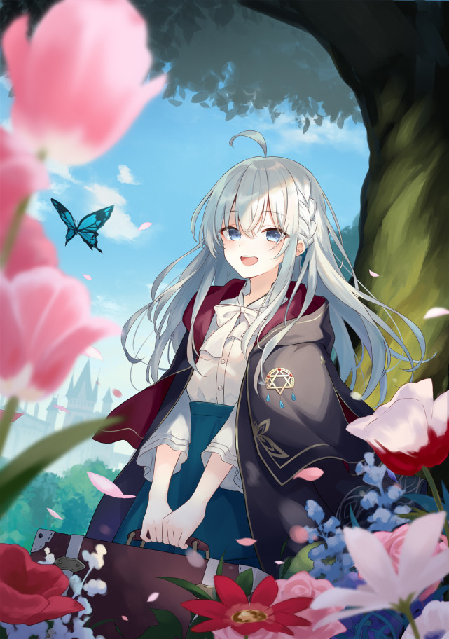 精选二次元壁纸第一百八十二期白发魔女
