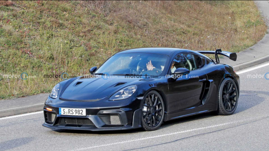 保時捷cayman gt4 rs無偽裝諜照曝光 最大輸出功率500馬力/將於11月