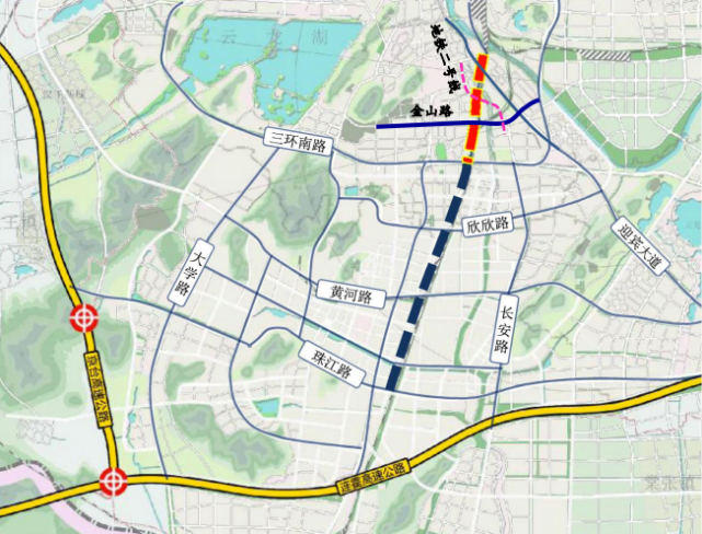 鲁山县迎宾大道规划图图片