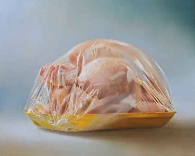 今天,小绛就跟大家分享贾尔夫·斯帕奈的一些食物主题的超写实作品