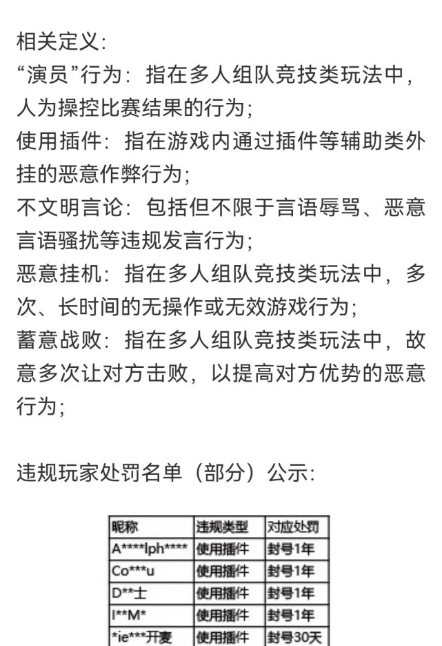 为净化环境lolm升级处罚最高封号1年玩家还是觉得太轻了