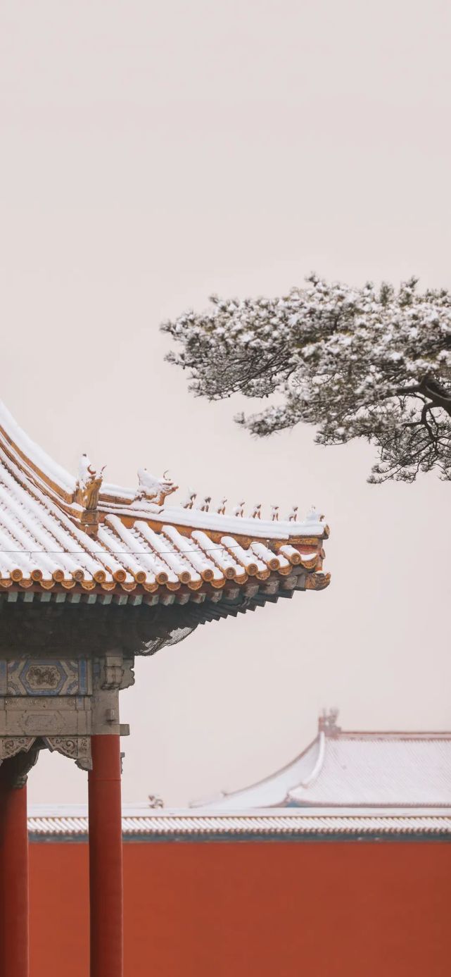 宝藏壁纸|故宫雪景系列壁纸
