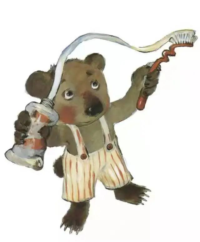 keiskei绘本乐园丨小熊不刷牙