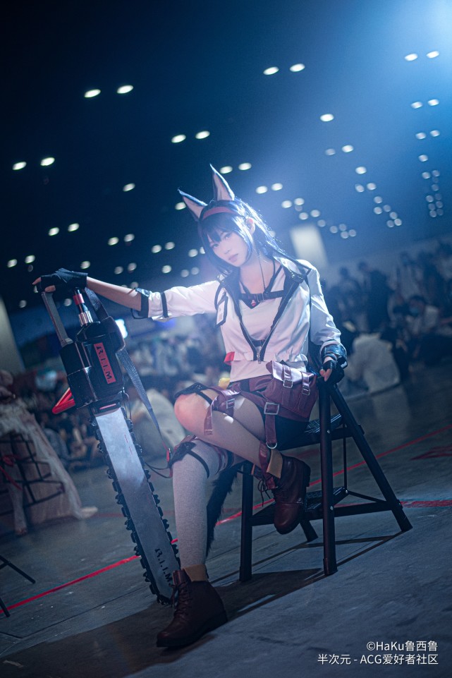 【明日方舟-煌】月邪夏典cos场照