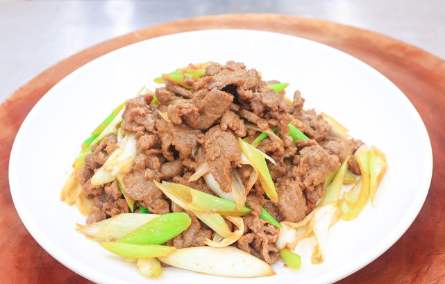 葱炒牛肉 腾讯网