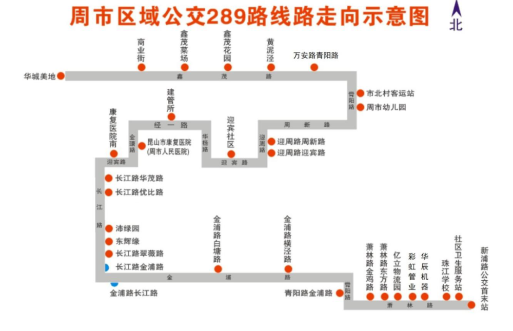 公交线路34路,335路,289路优化调整