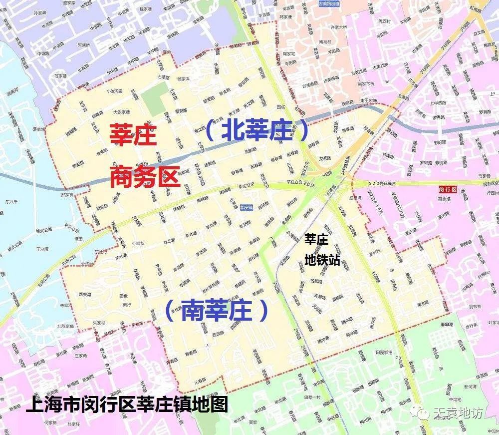 莘庄工业区 地图图片