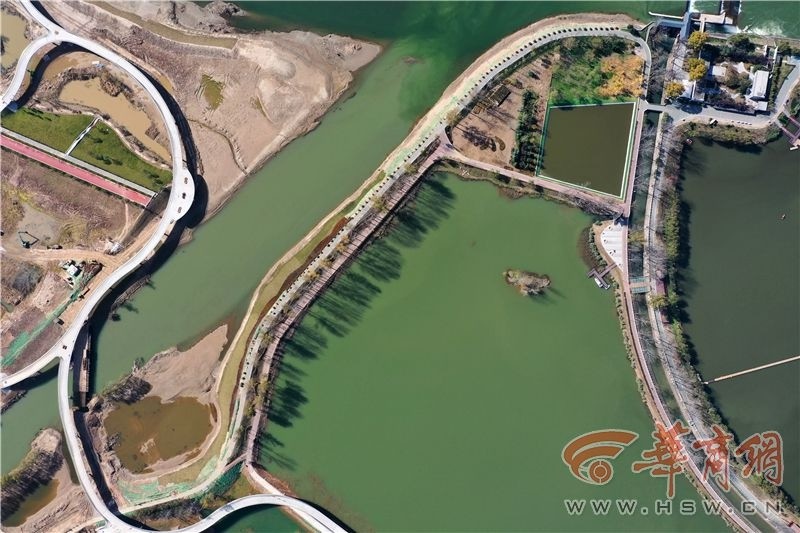 到西安首条滨河夜光绿道体味"快城市 慢生活"