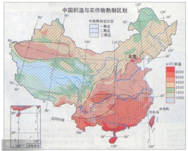 積溫——我們知道,溫度是影響農作物生長與發育的主要因素.