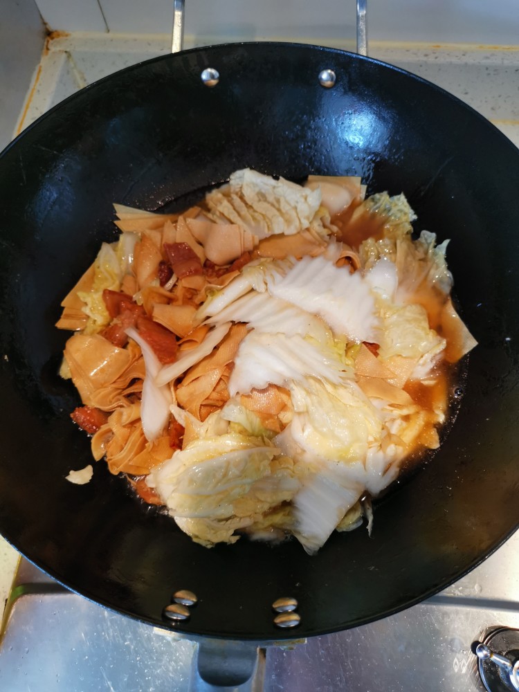 冬天一定要多吃白菜干豆腐炖白菜简单做法快来试试