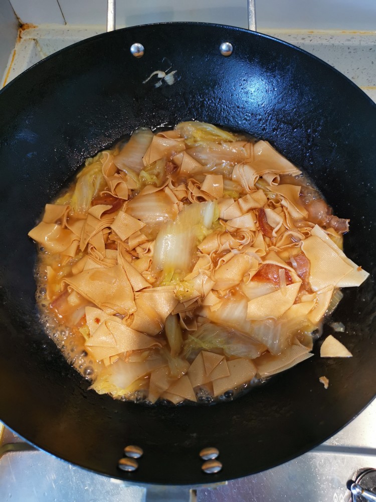 冬天一定要多吃白菜干豆腐炖白菜简单做法快来试试