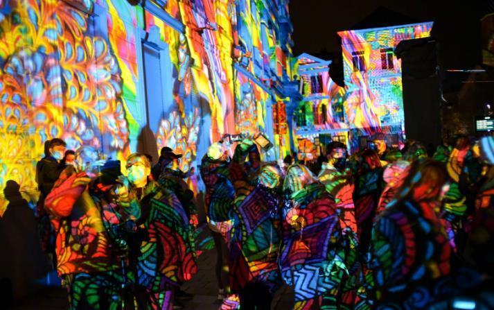 三年一届的根特灯光节于11月10日至14日在比利时根特举行.