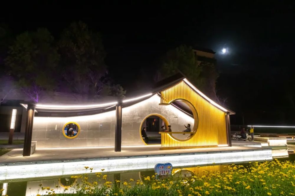 影像博州华灯初上精河夜景美如画