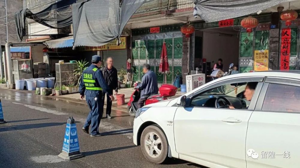 丰顺留隍查扣违法摩托车25部