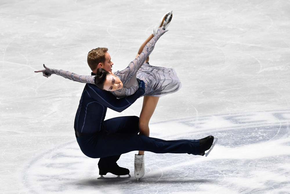 体育花样滑冰大奖赛日本站冰舞自由舞赛况