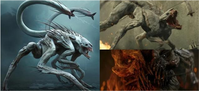 《明日之战》中的白色外星怪物"白长钉",有着灭绝星球的可怕力量设定