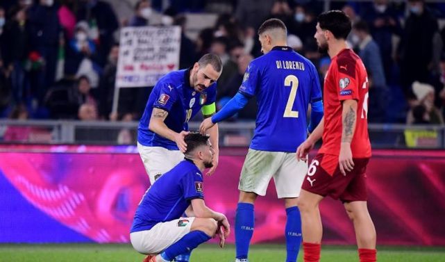 若日尼奥连续罚失关键点球意大利晋级世界杯前景命悬一线