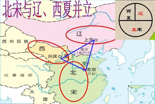 在宋夏战争失败以后,宋朝就在西北边境采取防守态势,但陕西至西夏一带