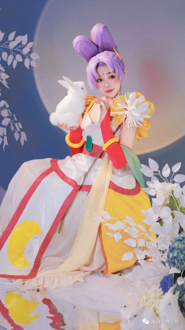 cos:荒野乱斗嫦娥佩佩cos正片@小陆离