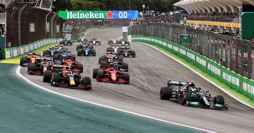 F1巴西站正赛前瞻：红牛有望领跑两项积分榜 汉密尔顿力争降低损失