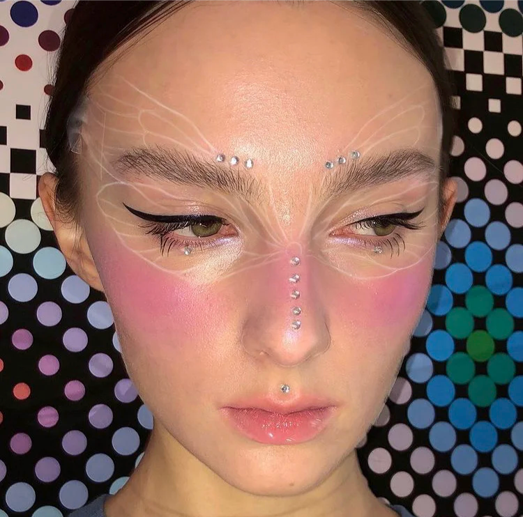 咱就是说蝴蝶妆也太绝了