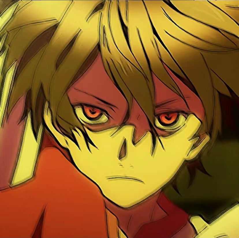 动漫头像男生大佬头像霸气外露男人本色