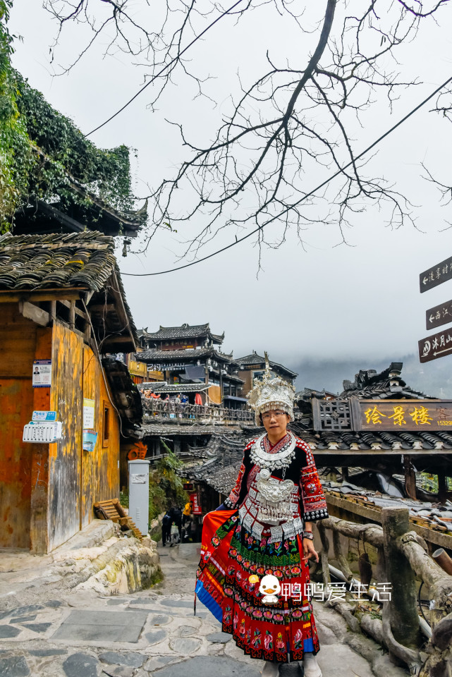 苗族居住图片