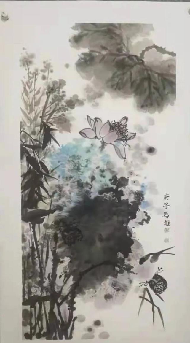 马越画家图片