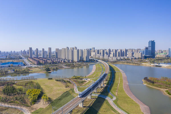 郑开大道开通15周年航拍开封段堪比大片