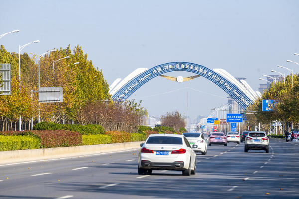 郑开大道开通15周年航拍开封段堪比大片