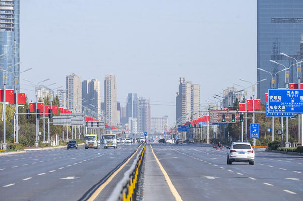 郑开大道开通15周年航拍开封段堪比大片