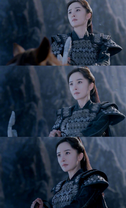 杨幂斛珠夫人盔甲造型曝光骑马射箭英姿飒爽