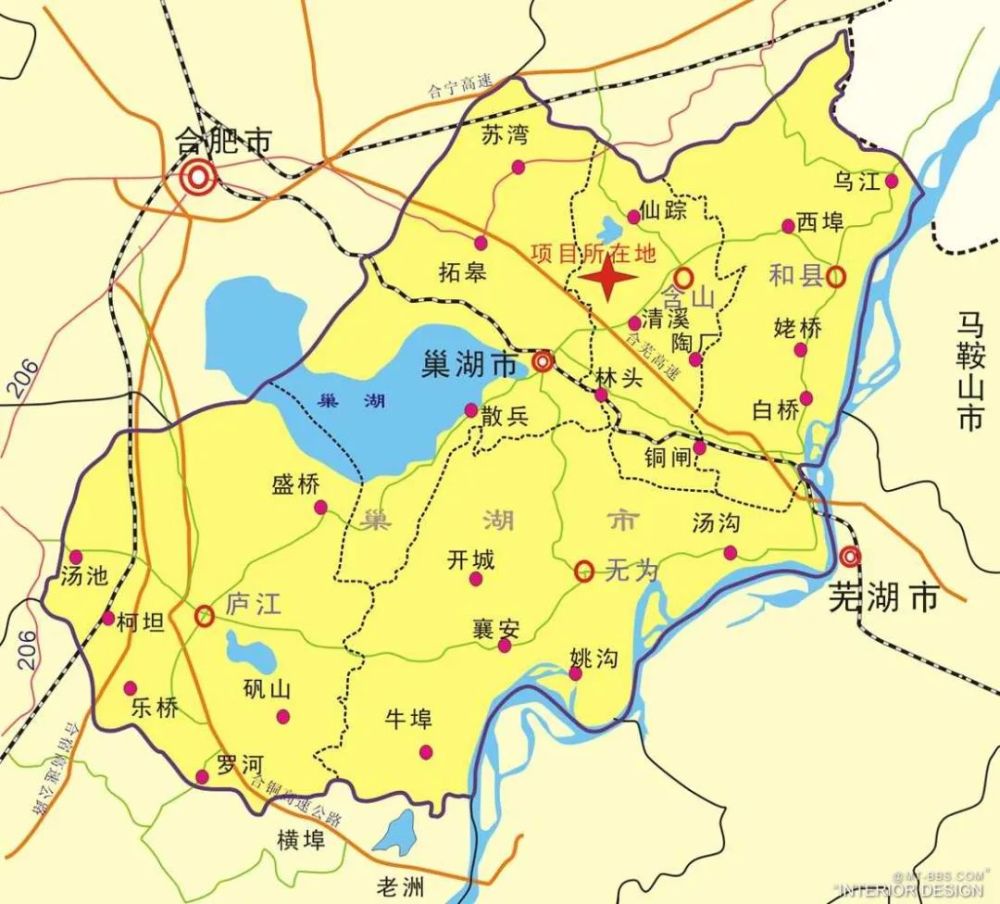 原巢湖市左鄰合肥,右鄰南京,南瀕長江,西擁大湖,區位條件優越,為何卻