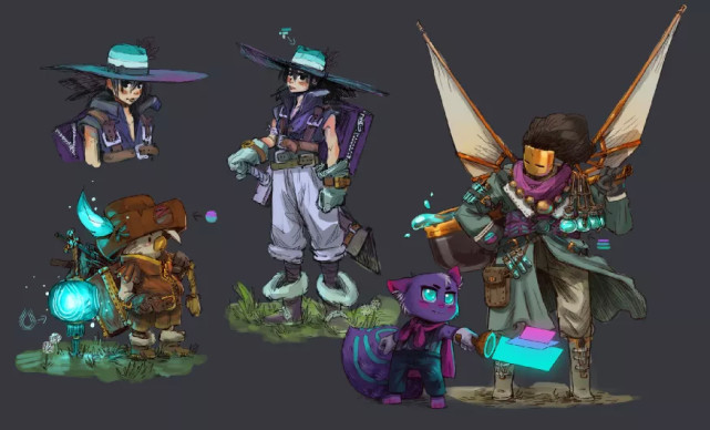 您将能够在游戏中收集并从市场购买一批 npc关于auroryaurory 是一款