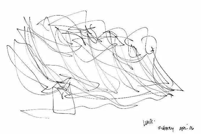 顶级建筑师的手稿,根本看不出这是房子啊_腾讯新闻