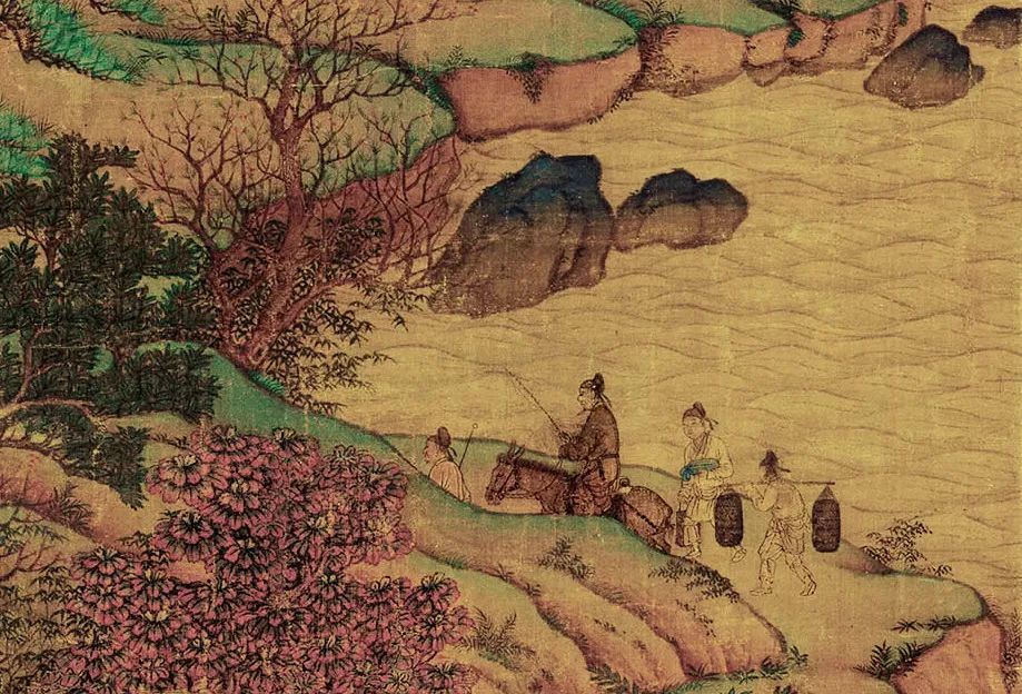 唐代中期青绿山水画代表画家李思训李昭道