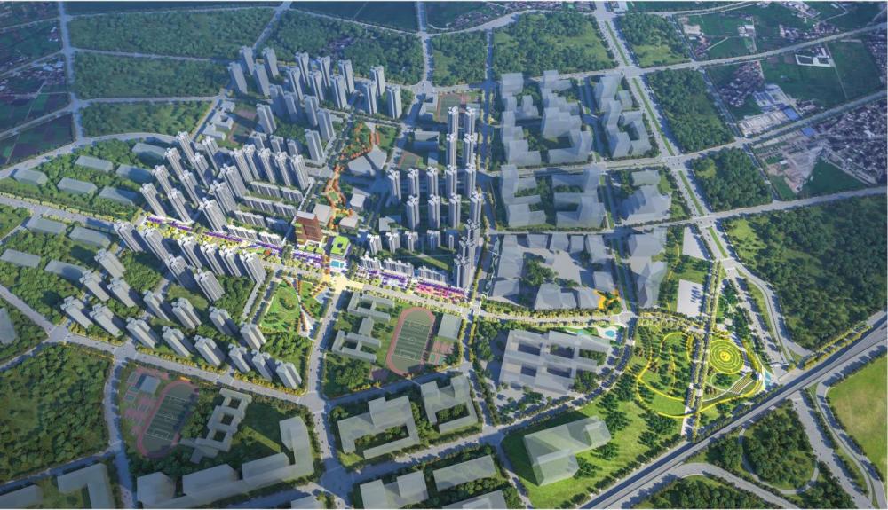 白云区钟落潭广龙地块调整规划 打造云谷中轴_腾讯新闻