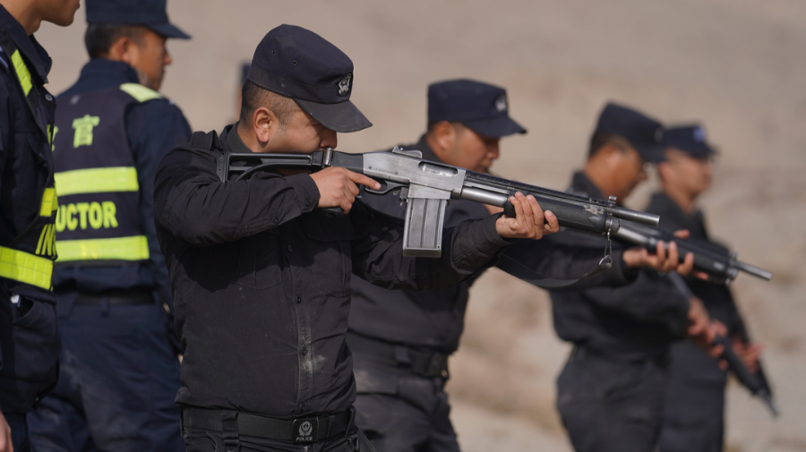 【全警实战大练兵】疏附县公安局野外拉练励精兵_腾讯新闻