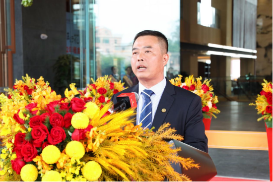 翔顺控股集团总裁陈彬致辞
