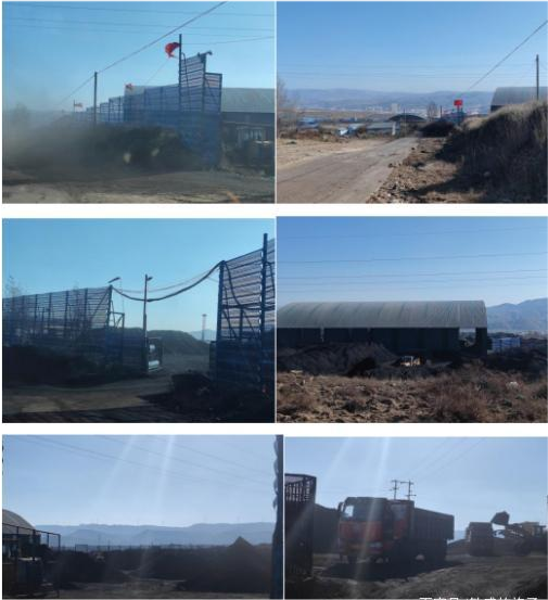 忻州宁武县凤凰镇两煤场无防尘原煤加工被曝光