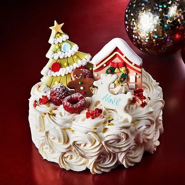 30款日本圣诞主题蛋糕,太有吸引了,随便做一款,都能爆火!